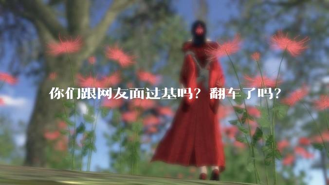 你们跟网友面过基吗？翻车了吗？